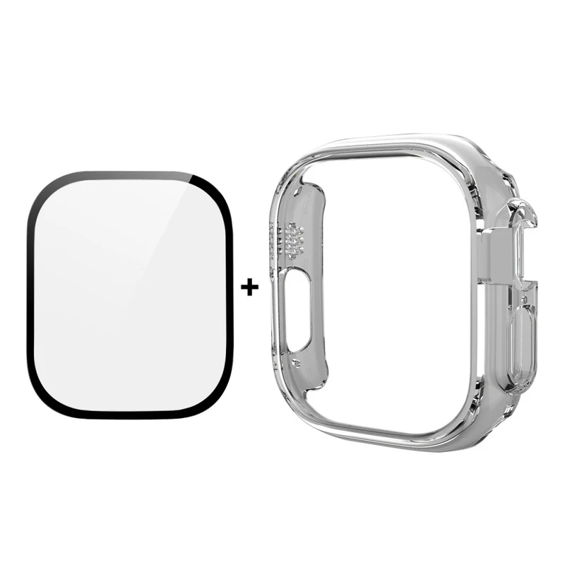 Apple Watch Ultra Plastik Hülle mit Displayschutz
