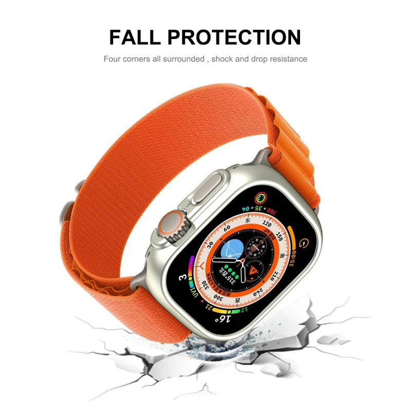 Apple Watch Ultra Plastik Hülle mit Displayschutz