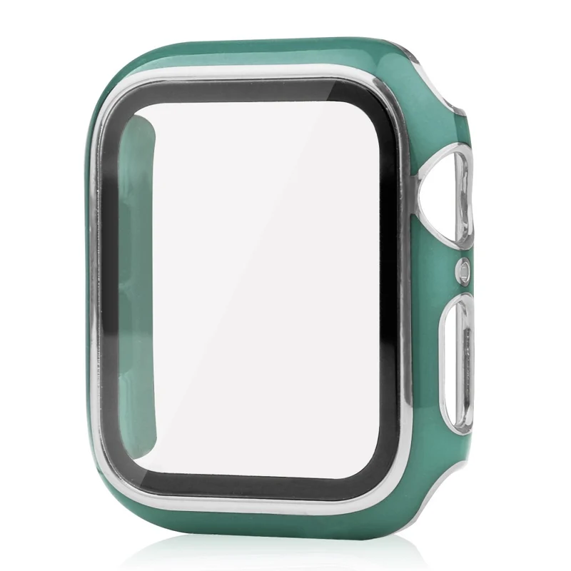 Apple Watch Ultra Plastik Hülle mit Hülle und Gehärtetes Glas