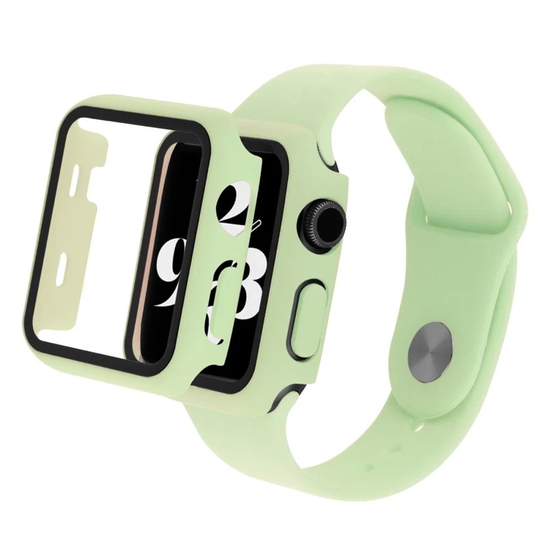 Apple Watch Ultra Plastik armband mit Hülle und Gehärtetes Glas