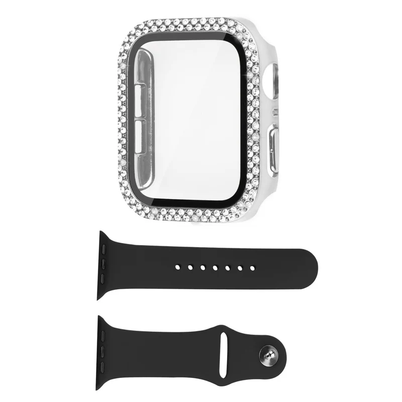 Universell Apple Plastik Hülle mit armband und Gehärtetes Glas