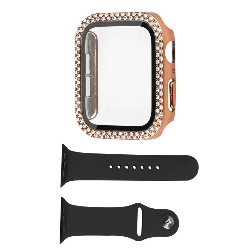 Universell Apple Plastik Hülle mit armband und Gehärtetes Glas
