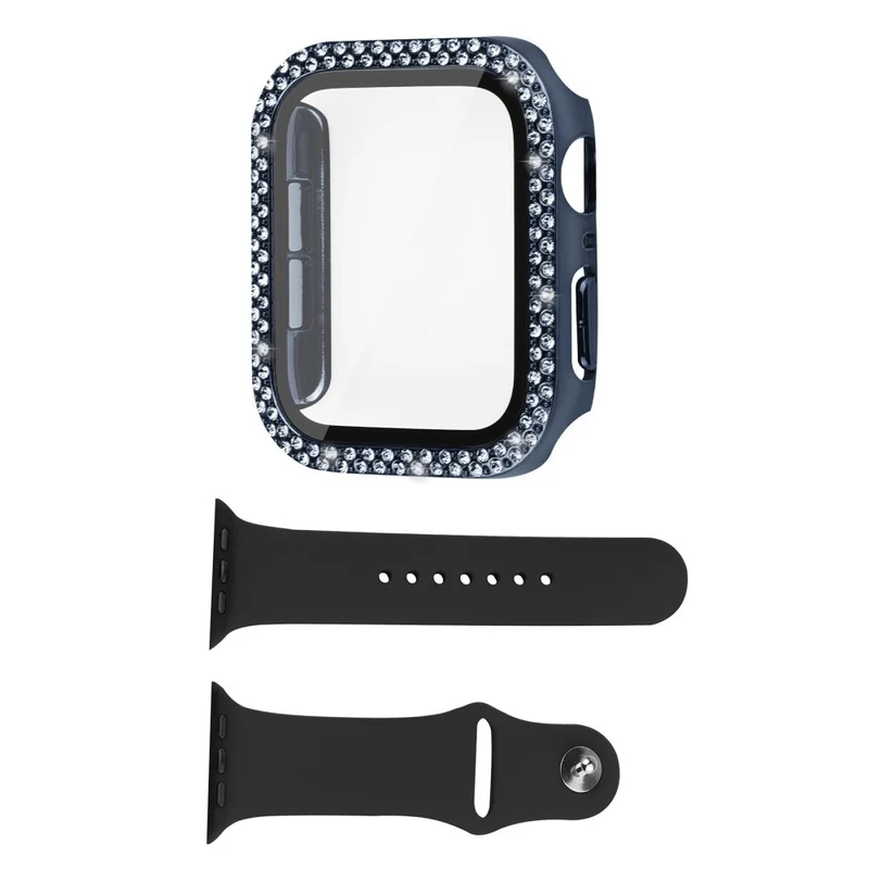 Universell Apple Plastik Hülle mit armband und Gehärtetes Glas