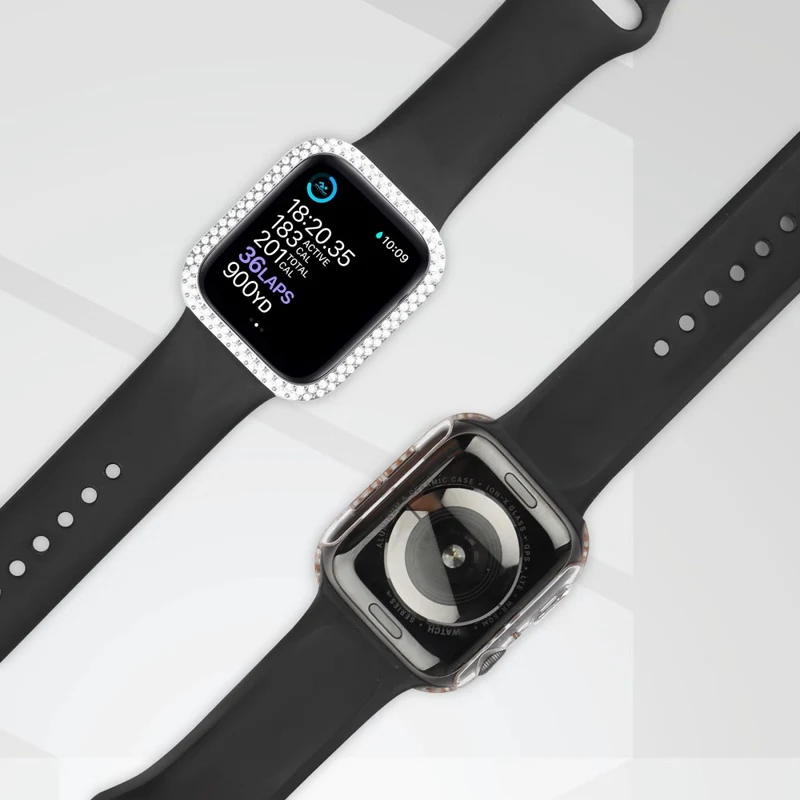Universell Apple Plastik Hülle mit armband und Gehärtetes Glas