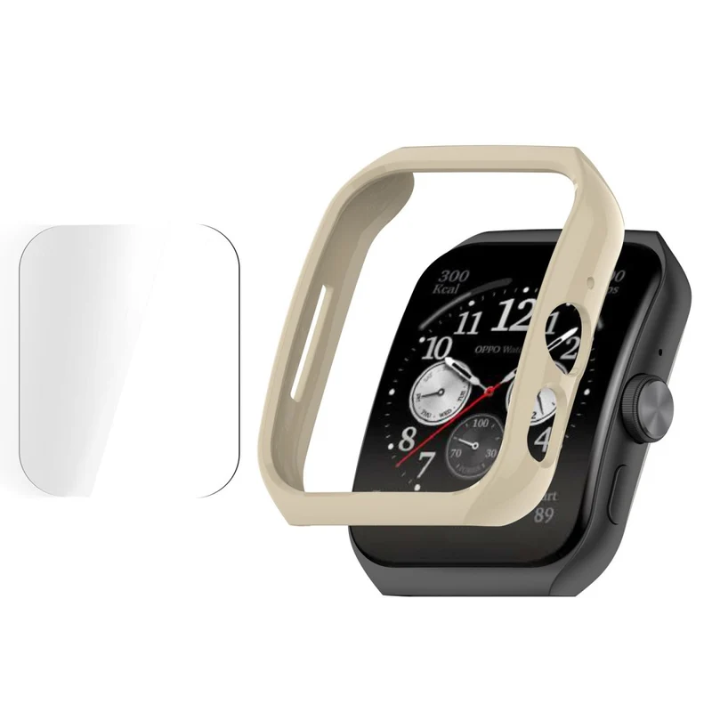 Oppo Watch 3 Pro Plastik Hülle mit Displayschutz