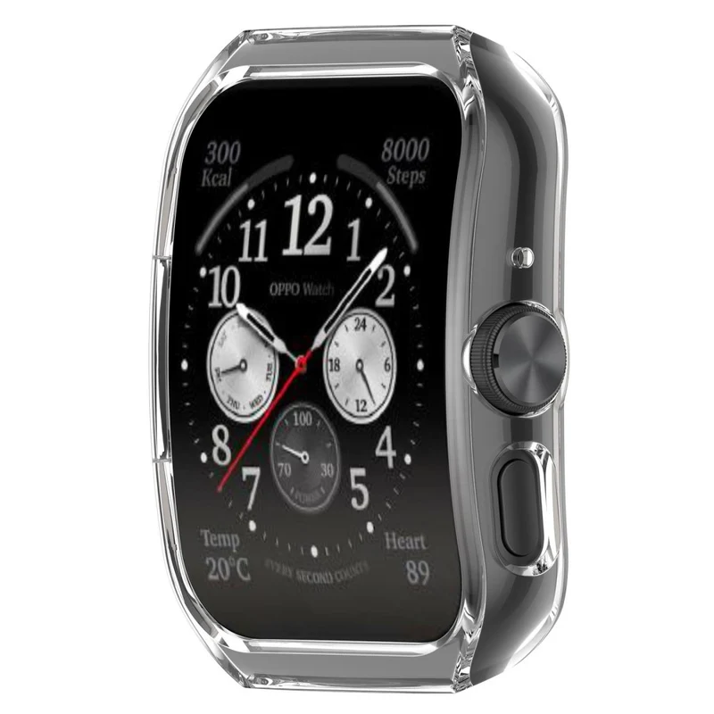 Oppo Watch 3 Pro Plastik Hülle mit Displayschutz