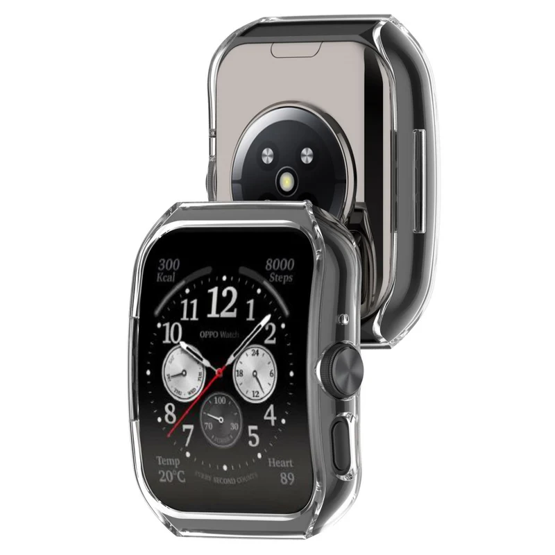 Oppo Watch 3 Pro Plastik Hülle mit Displayschutz