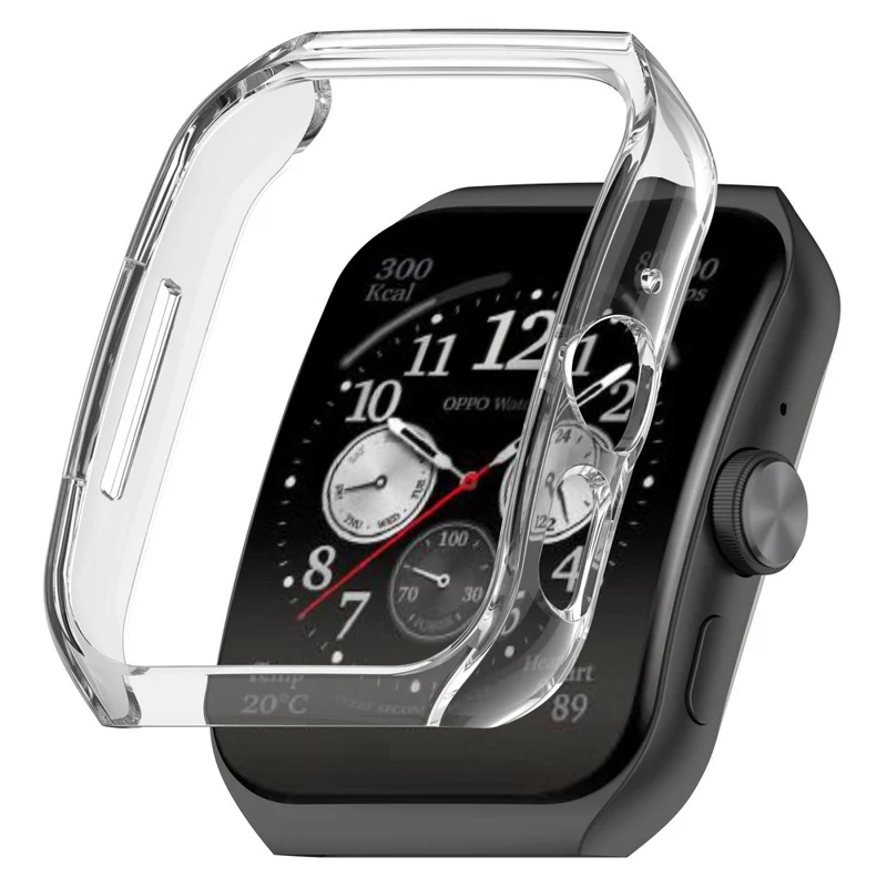 Oppo Watch 3 Pro Plastik Hülle mit Displayschutz