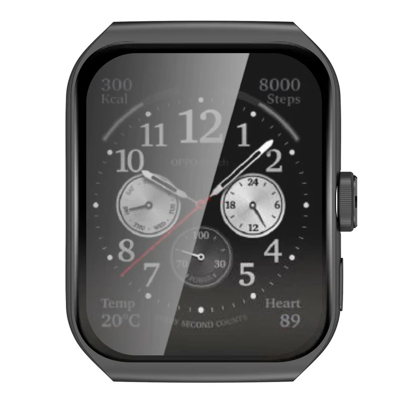 Oppo Watch 3 Pro Plastik Hülle mit Displayschutz
