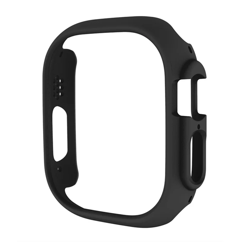 Apple Watch Ultra Plastik Hülle mit Displayschutz und Gehärtetes Glas