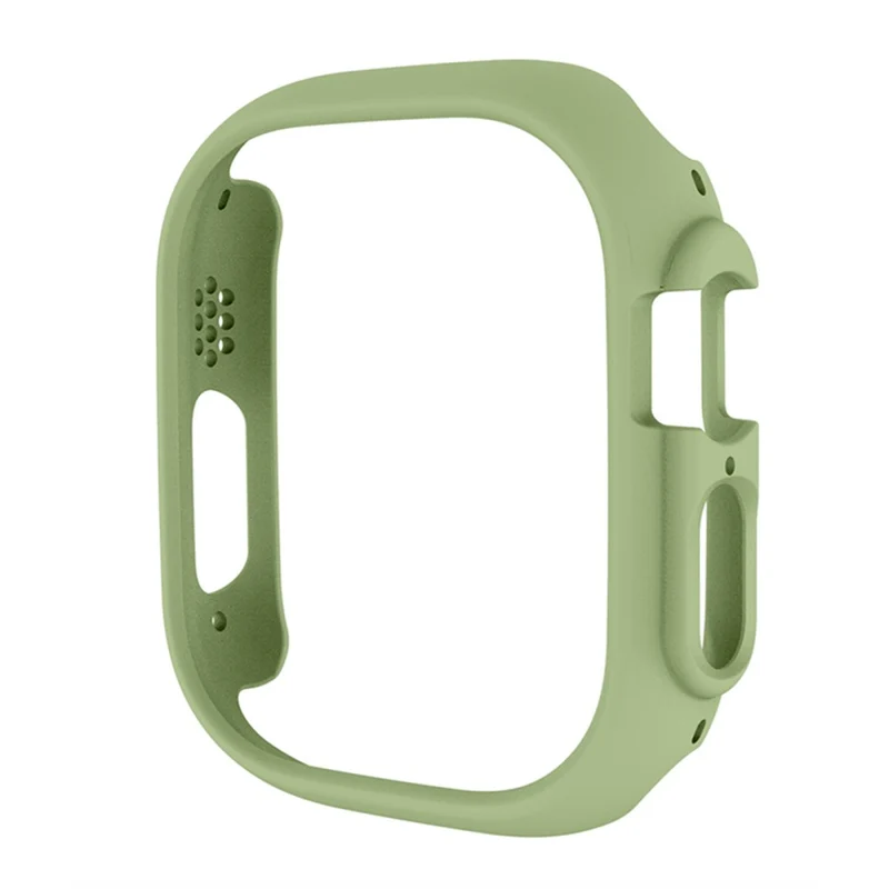 Apple Watch Ultra Plastik Hülle mit Displayschutz und Gehärtetes Glas
