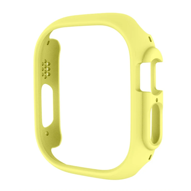 Apple Watch Ultra Plastik Hülle mit Displayschutz und Gehärtetes Glas