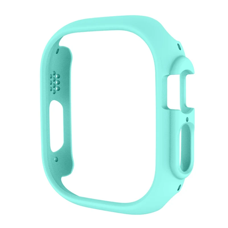 Apple Watch Ultra Plastik Hülle mit Displayschutz und Gehärtetes Glas