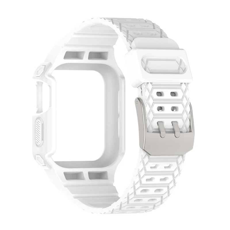 Apple Watch Series 7 41mm Silikon / TPU armband mit Hülle