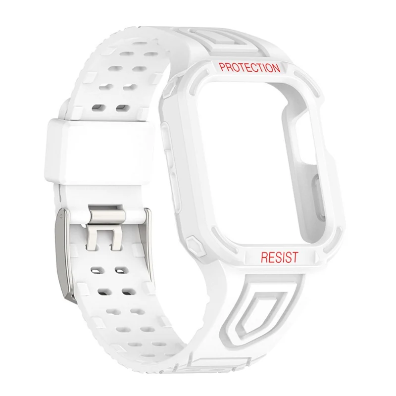 Apple Watch Series 7 41mm Silikon / TPU armband mit Hülle