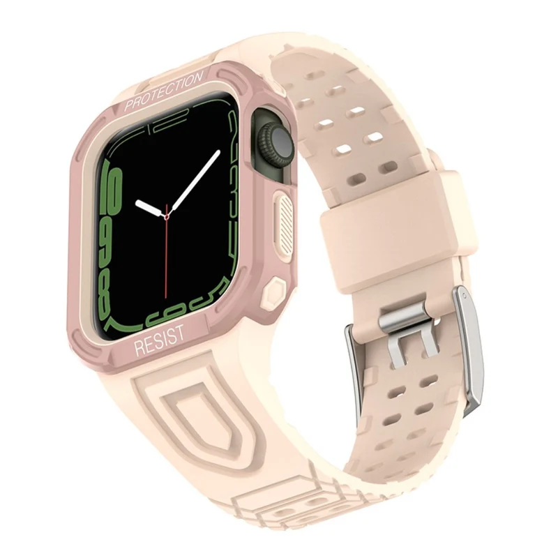 Apple Watch Series 7 41mm Silikon / TPU armband mit Hülle