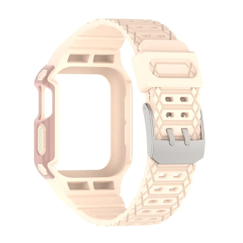 Apple Watch Series 7 41mm Silikon / TPU armband mit Hülle
