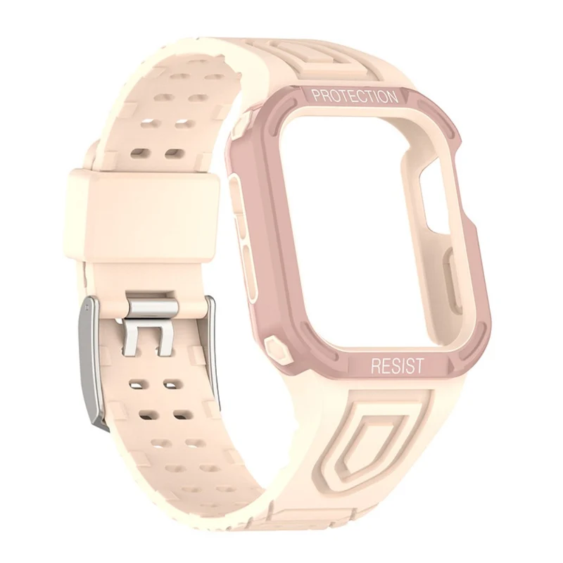 Apple Watch Series 7 41mm Silikon / TPU armband mit Hülle