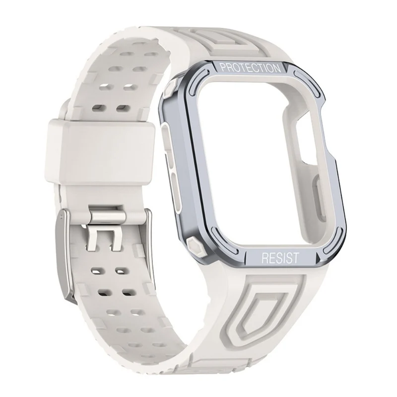Apple Watch Series 7 41mm Silikon / TPU armband mit Hülle