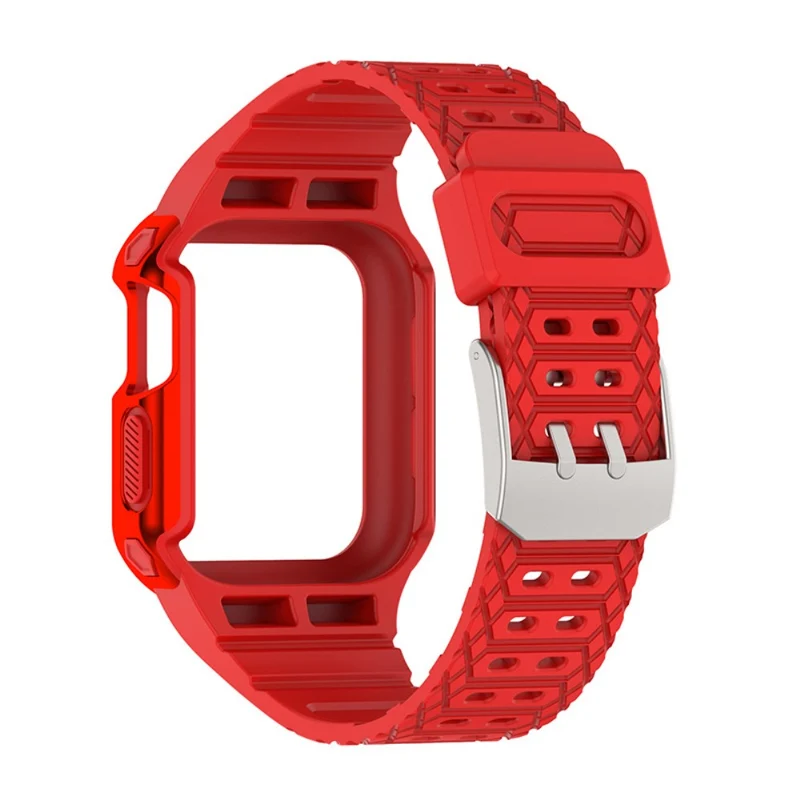 Apple Watch Series 7 41mm Silikon / TPU armband mit Hülle