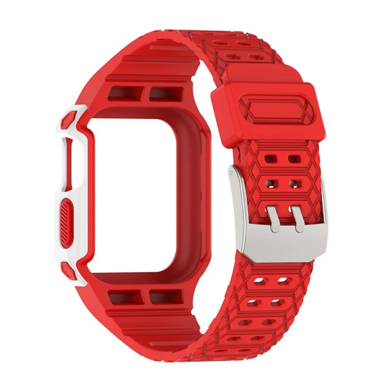 Apple Watch Series 7 41mm Silikon / TPU armband mit Hülle