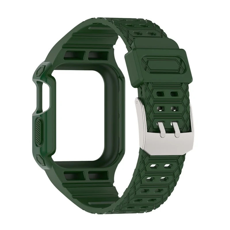 Apple Watch Series 7 41mm Silikon / TPU armband mit Hülle