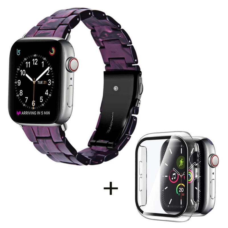 Universell Apple Metall armband mit Hülle