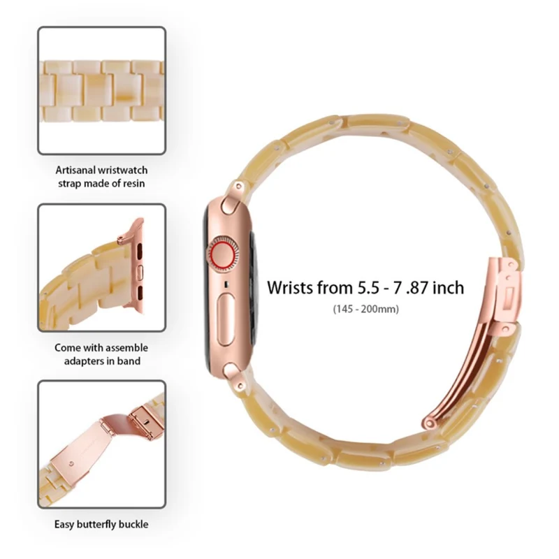 Universell Apple Metall armband mit Hülle