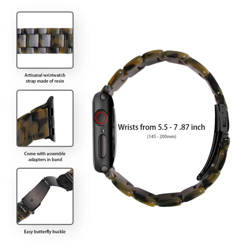 Universell Apple Metall armband mit Hülle