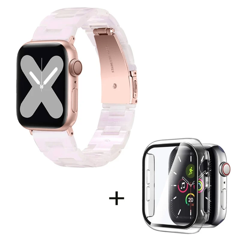 Universell Apple Metall armband mit Hülle