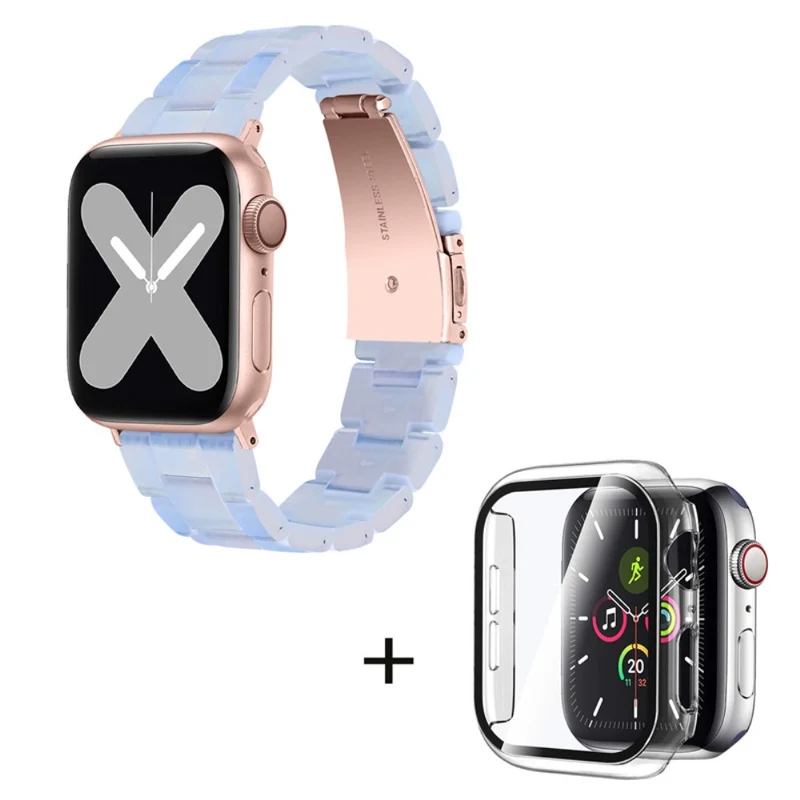 Universell Apple Metall armband mit Hülle