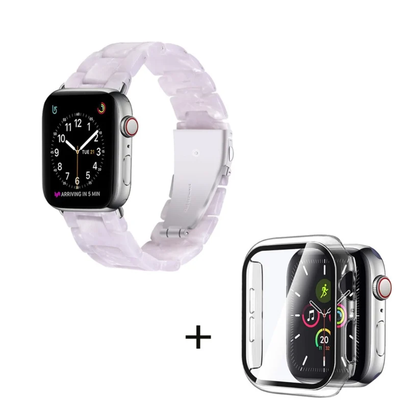 Universell Apple Metall armband mit Hülle