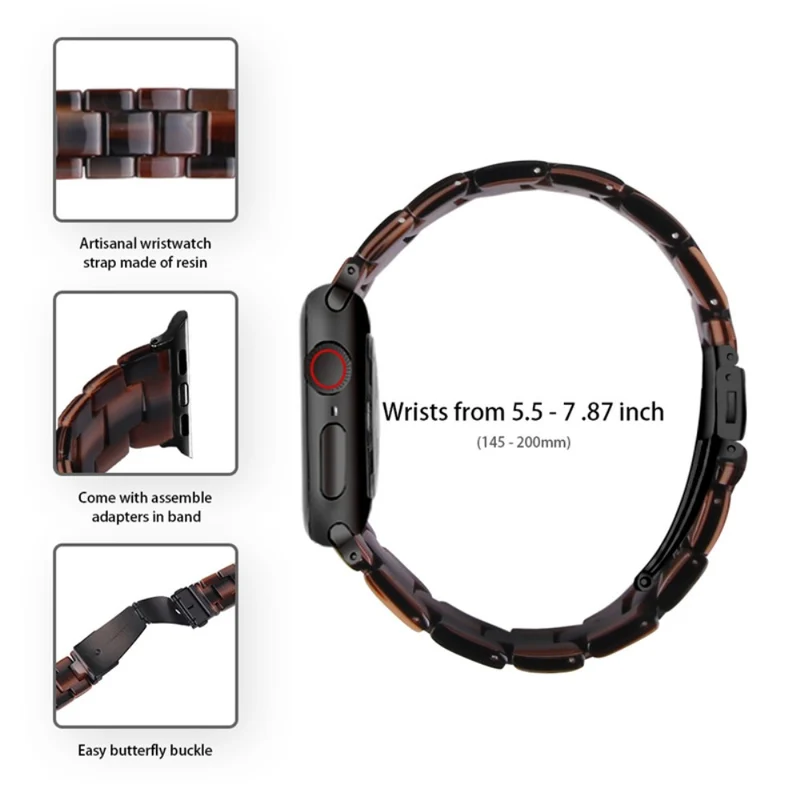 Universell Apple Metall armband mit Hülle