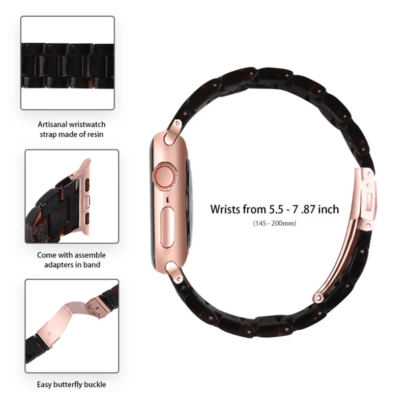 Universell Apple Metall armband mit Hülle