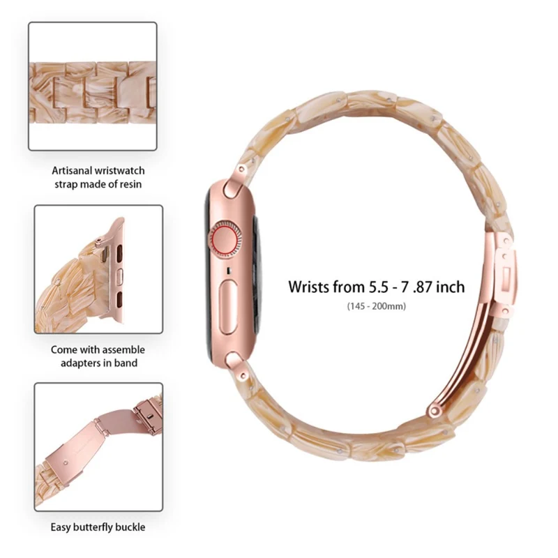 Universell Apple Metall armband mit Hülle