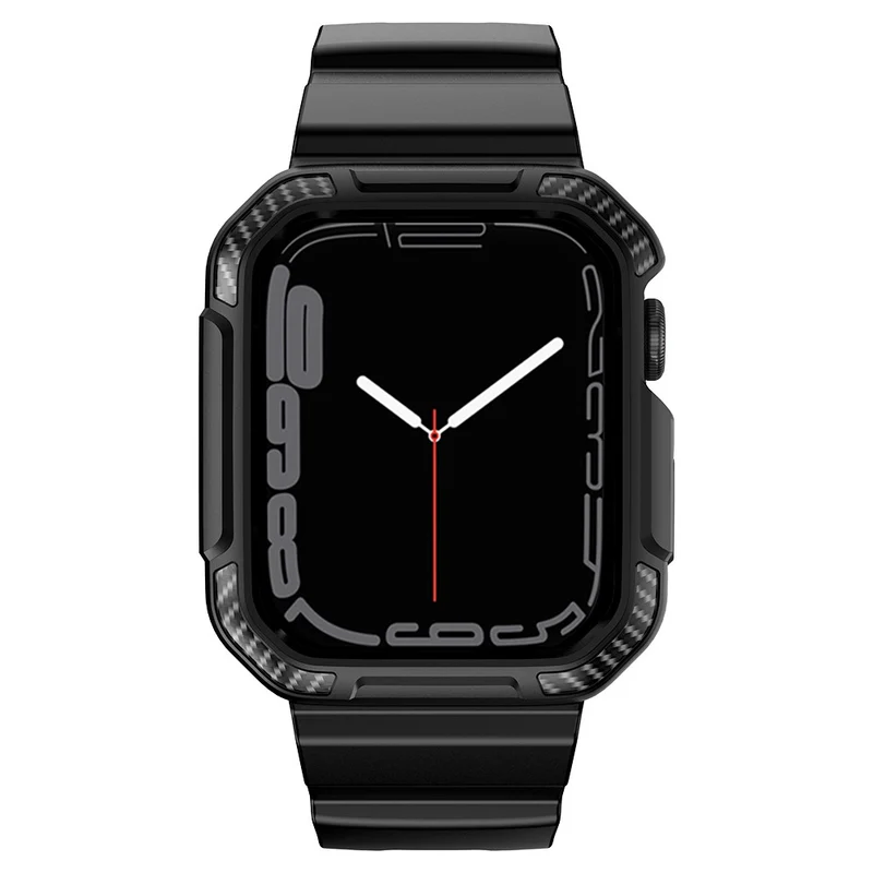 Apple Watch Series 7 41mm Silikon / TPU Hülle mit armband