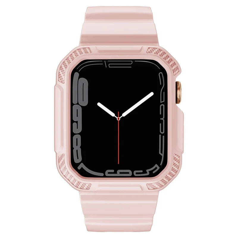 Apple Watch Series 7 41mm Silikon / TPU Hülle mit armband