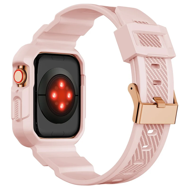 Apple Watch Series 7 41mm Silikon / TPU Hülle mit armband