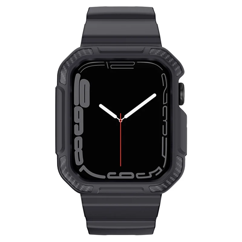 Apple Watch Series 7 41mm Silikon / TPU Hülle mit armband