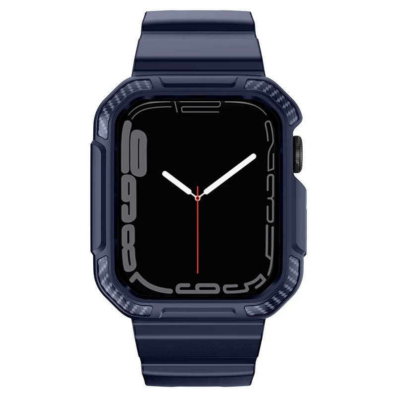 Apple Watch Series 7 41mm Silikon / TPU Hülle mit armband