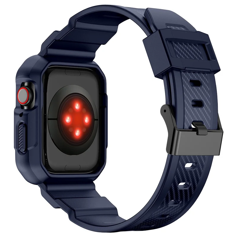 Apple Watch Series 7 41mm Silikon / TPU Hülle mit armband