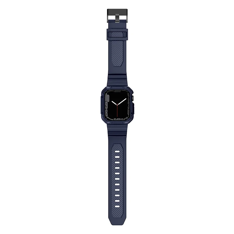 Apple Watch Series 7 41mm Silikon / TPU Hülle mit armband