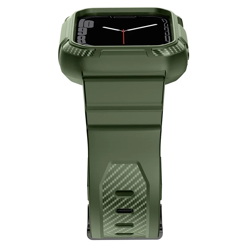 Apple Watch Series 7 41mm Silikon / TPU Hülle mit armband