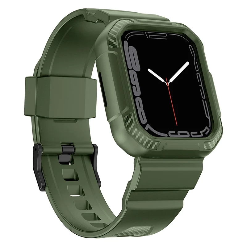 Apple Watch Series 7 41mm Silikon / TPU Hülle mit armband