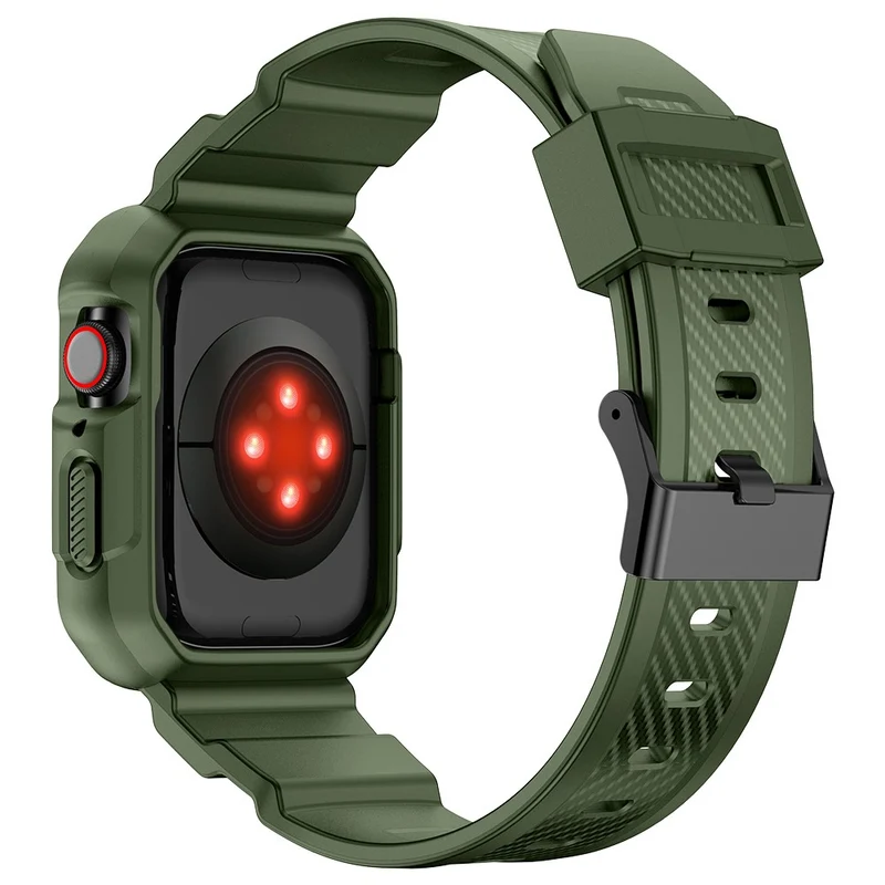 Apple Watch Series 7 41mm Silikon / TPU Hülle mit armband