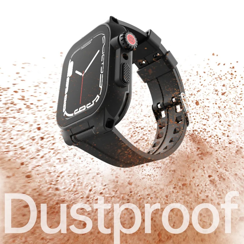 Apple Watch Series 7 45mm Plastik Hülle mit armband