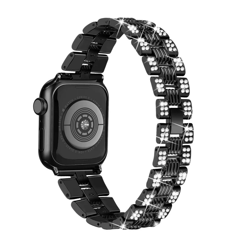 Apple Watch Series 7 41mm Metall armband mit Hülle