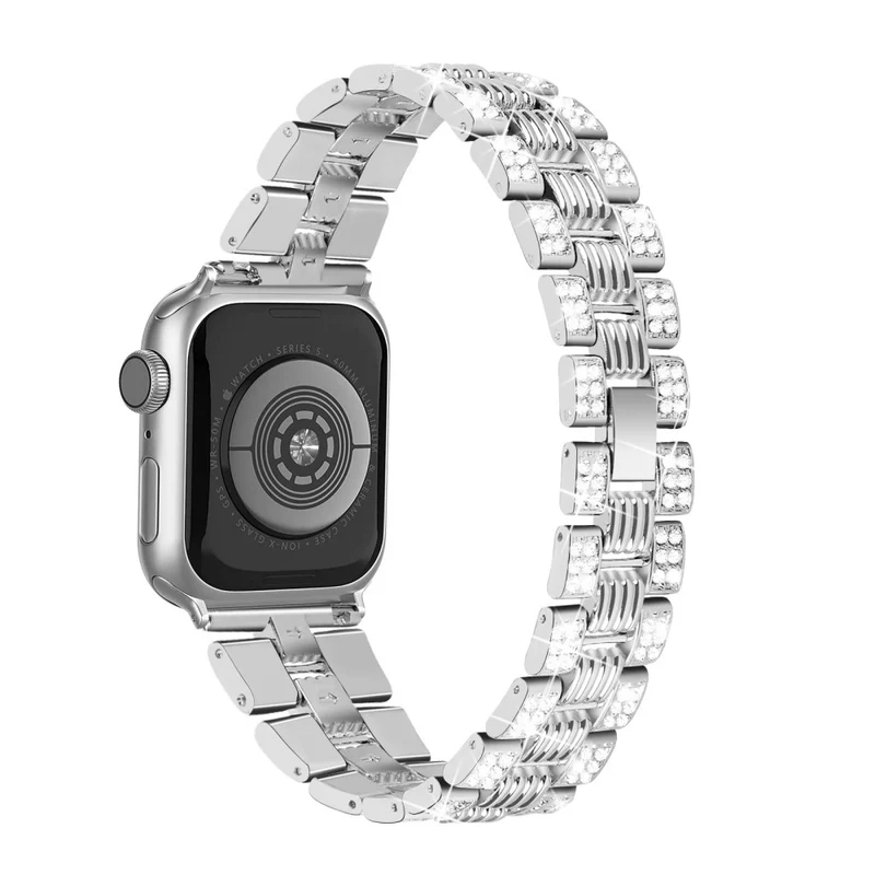 Apple Watch Series 7 41mm Metall armband mit Hülle