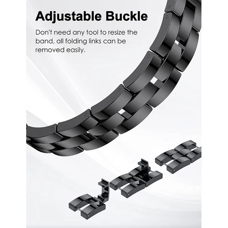 Apple Watch Series 7 45mm Metall armband mit Hülle