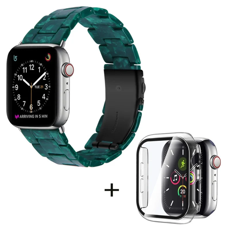 Universell Apple Metall armband mit Hülle